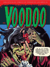 Portada de Voodoo (1953) biblioteca de comics de terror de l