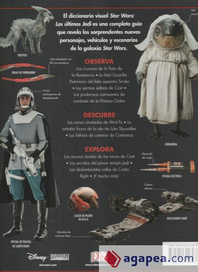 Star Wars: Los últimos Jedi. Diccionario visual