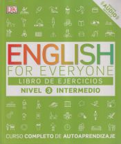 Portada de English for everyone (Ed. en español) Nivel intermedio - Libro de ejercicios