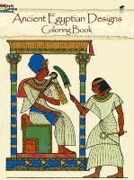 Portada de Ancient Egyptian Designs Coloring Book