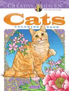 Portada de Creative Haven Cats Coloring Book