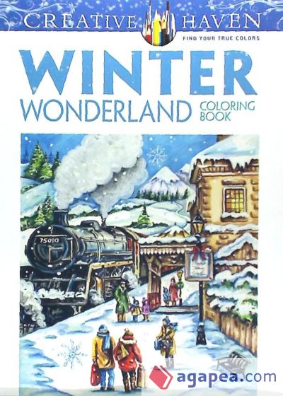 Creative Haven Winter Wonderland Coloring Book