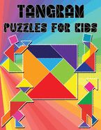 Portada de Tangram Puzzles for Kids: Tangrams Patterns, Tanagram Puzzles for Kids, Educational and Fun Tangram Activities