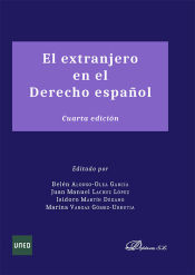 Portada de El extranjero en el Derecho español