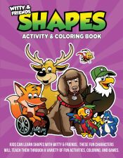 SHAPES ACTIVITY & COLORING BOOK - QB DARLA - 9781970749144
