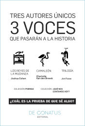 Portada de 3 VOCES QUE PASARÁN A LA HISTORIA