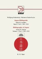 Portada de Japan-Bibliografie, Band 1/2, Japan-Bibliografie (1901-1910)