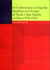 De la Monarquía a la Segunda República en el Campo de Tejada y Bajo Aljarafe sevillano (1930-1932)