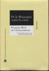 De la Monarqu&iacute;a seg&uacute;n la carta