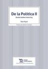 De la Pol&iacute;tica II. Desde Hobbes hasta hoy
