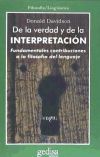 De la verdad y de la interpretación