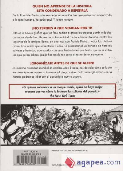 Zombi. Guía de supervivencia: ataques registrados