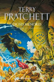 Portada de Dioses menores (Mundodisco 13)