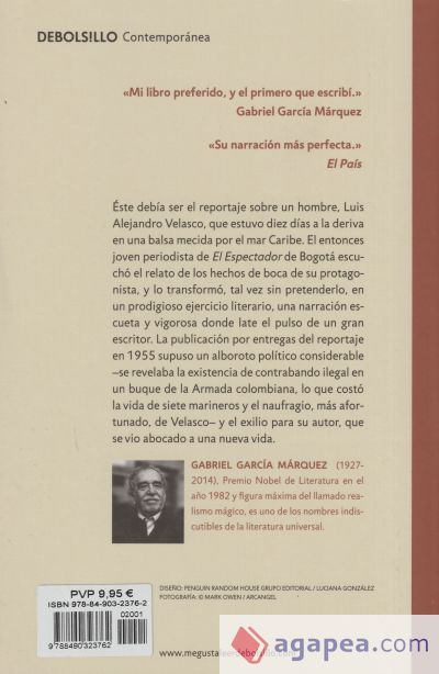 Relato de un n&aacute;ufrago