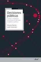 Portada de Decisiones públicas (Ebook)