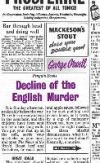 Decline of the English Murder