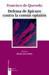 Defensa de Epicuro contra la común opinión