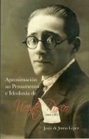 Portada de Aproximación ao pensamento e ideoloxía de Vicente Risco (1884-1963)