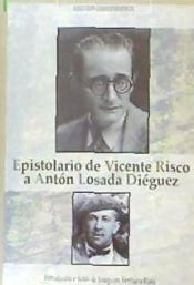 Portada de Epistolario de Vicente Risco a Antón Losada Diéguez