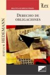 Derecho de obligaciones (Hedemann)