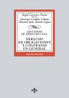 Derecho de obligaciones y contratos en general: Lecciones de Derecho Civil