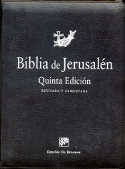 Portada de Biblia de Jerusalén: 5ª edición Manual totalmente revisada - Modelo con cremallera