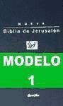 Portada de Biblia de jerusalén de bolsillo modelo 1