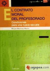 Portada de El contrato moral del profesorado