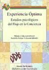 Portada de Experiencia optima. EstuDios psicológicos del flujo en la conciencia