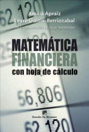 Portada de Matemática financiera con hoja de cálculo