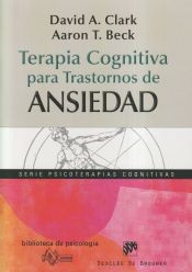 Portada de Terapia cognitiva para trastornos de ansiedad