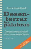Desenterrar las palabras