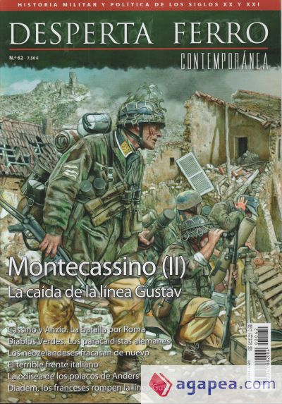 Desperta Ferro Contemporanea Nº62: Montecassino (ii) La Caida De La Linea De Gustav (revista) 977234088200400062