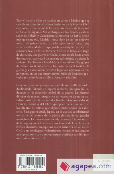 Sin lustre, sin gloria : Toledo y Guadalajara, frentes olvidados de la guerra civil española