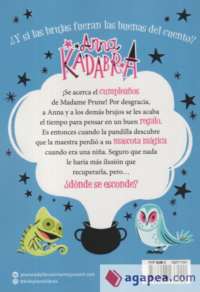 Anna Kadabra 5. La Isla de las Mascotas. Libro Firmado