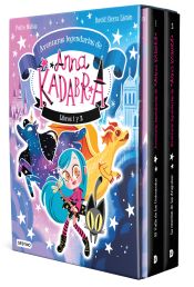 Portada de Anna Kadabra. Estuche Aventuras legendarias 1 y 2