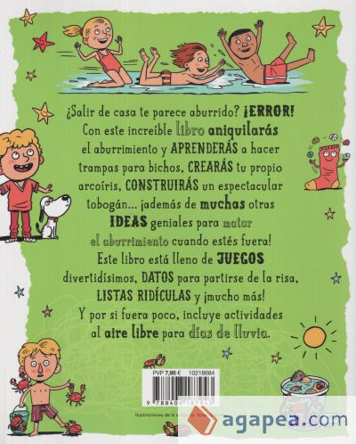 El libro antiaburrimiento. ¡Diviértete al aire libre!