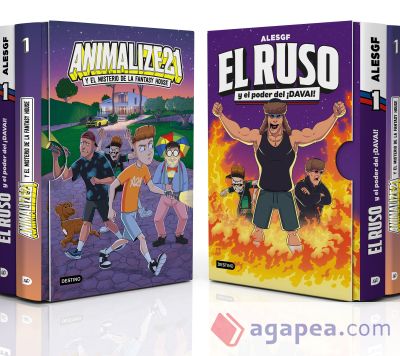 Estuche Animalize 21 1 + El Ruso 1