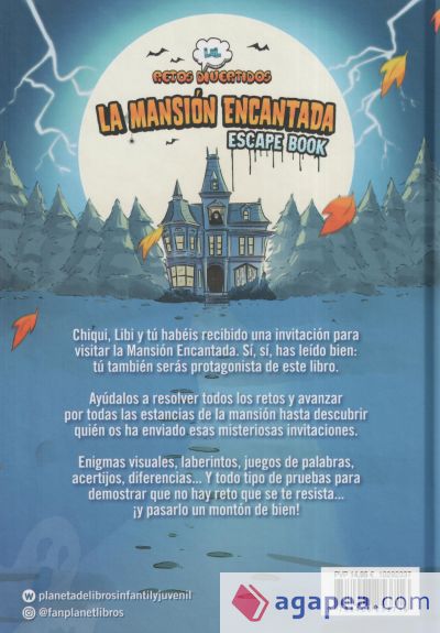 LOL Retos Divertidos 2. Escape Book: La Mansión Encantada