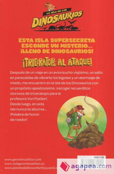 La isla de los dinosaurios 2. ¡Triceratops al ataque!