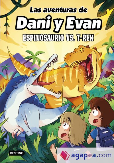 Las aventuras de Dani y Evan 10. Espinosaurio vs. T-Rex