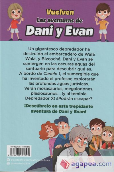 Las aventuras de Dani y Evan 6. El pliosaurio fantasma