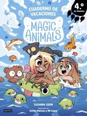 Portada de Magic Animals. Cuaderno de vacaciones. 4º de Primaria