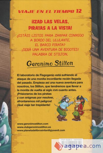 Misión piratas. Viaje en el tiempo 12