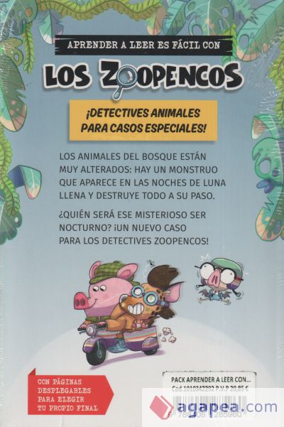 Pack Aprende a leer con...Los Detectives Zoopencos 1-3. Elige tu historia