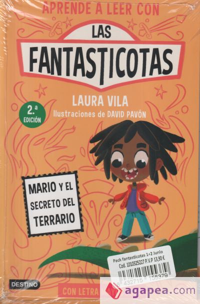 Pack Las Fantasticotas 1 y 2. Libros + Silabario