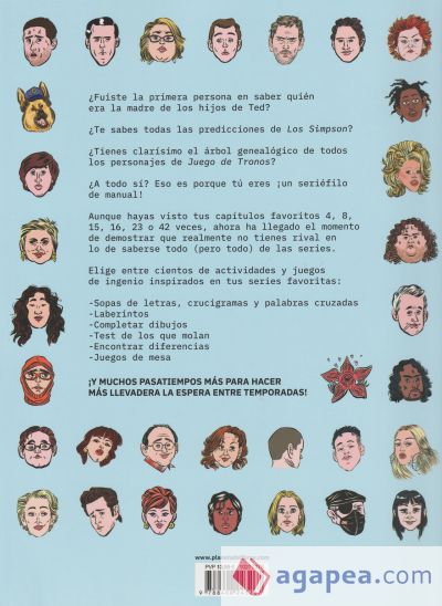 Pasatiempos para seriéfilos Pasatiempos para seriéfilos