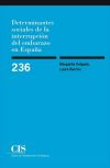 Determinantes sociales de la interrupción del embarazo en España