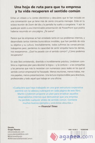 El Ministerio del Sentido Común El Ministerio del Sentido Común