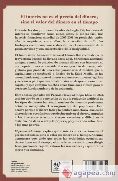 El precio del tiempo